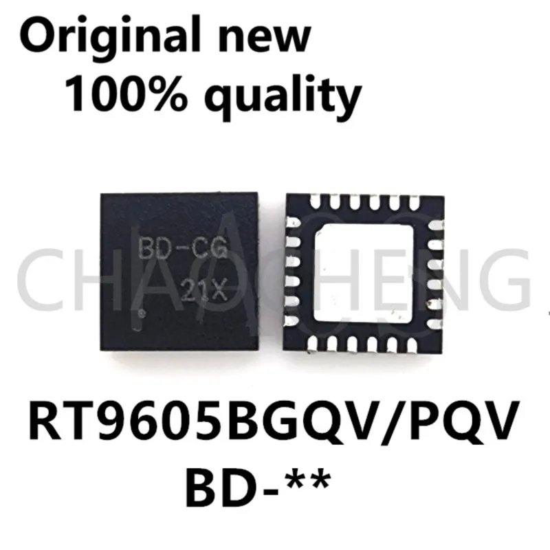 (2-5pcs)100% New original RT9605BGQV/PQV  BD-D0 BD= BD- QFN Chipset