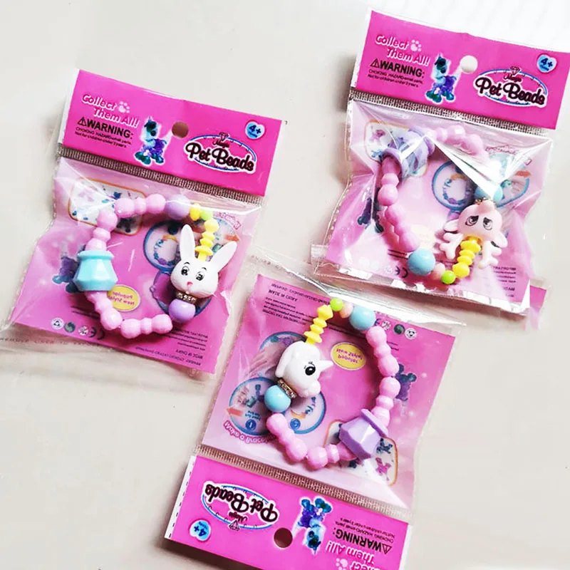 3/6/9/12 Stück Vielseitiges Perlenarmband für Kinder DIY Twist Music Magische Tierperlen Anti-Stress Stressabbau-Spielzeug Neuheit Spielzeug – Detail 6