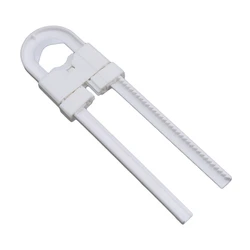 U-Shaped armário Lock para o bebê, segurança da criança, Proof gaveta Lock para o castelo do armário, Novo