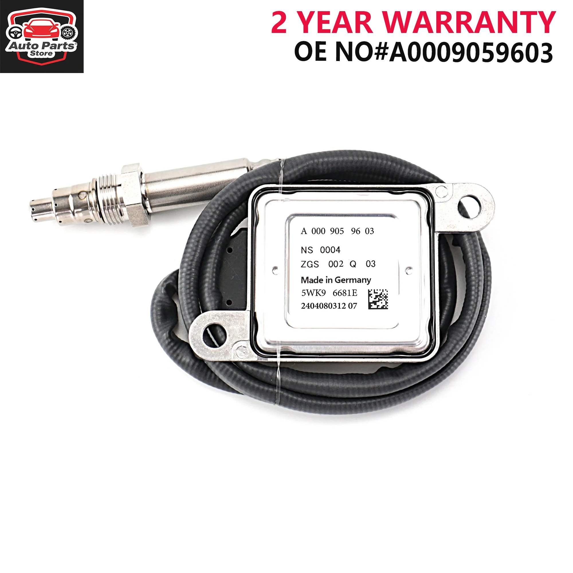 

High Quality NOx Sensor A0009059603 5WK96681E 5WK9 6681E 0009059603 Nitrogen Oxygen Sensor For Mercedes Benz W166 W212 W222