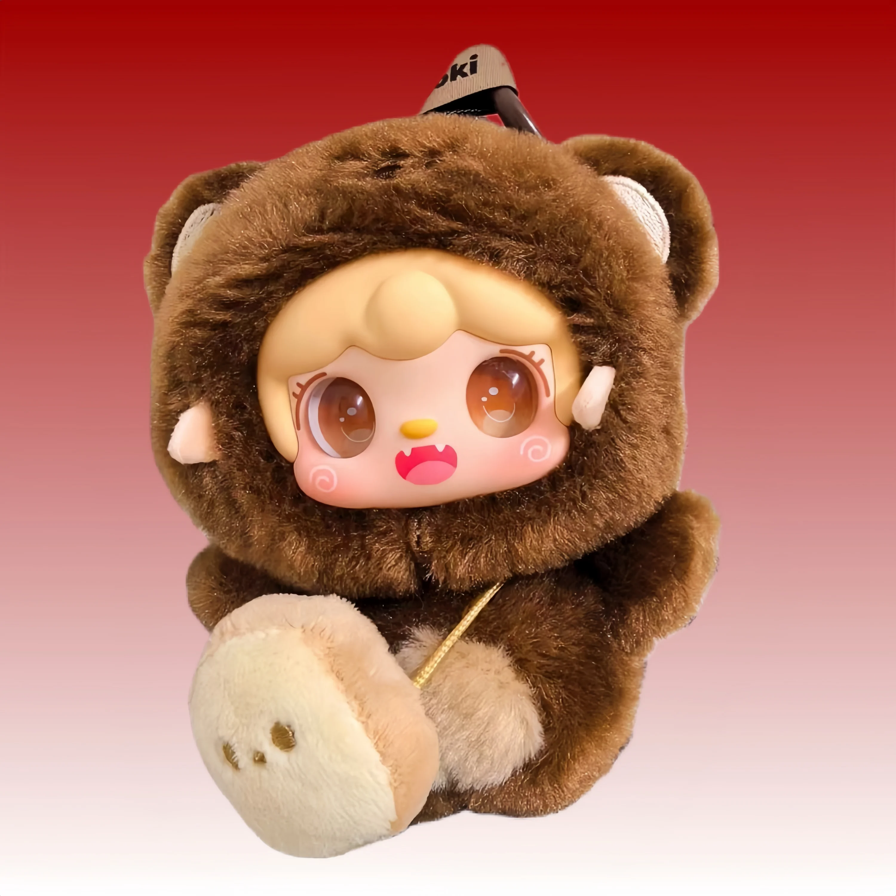 새로운 정품 유키 V4 테이크 어 바이트 오브 시리즈 베어 블라인드 박스 비닐 페이스 인형 장난감 펜던트 귀여운 컬렉션 장식품 생일 선물