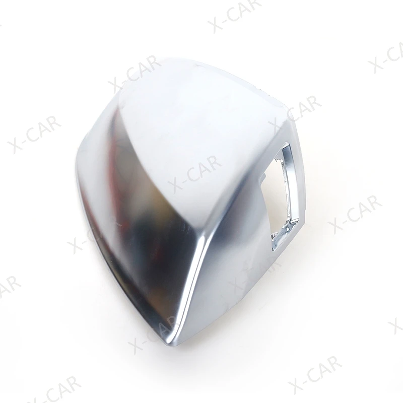 X-CAR For Audi Q7 2016-2021 Q5 2019 2020 2021 Matte Chrome Reversing Mirror Cover Side Mirror Cover Shell Housing