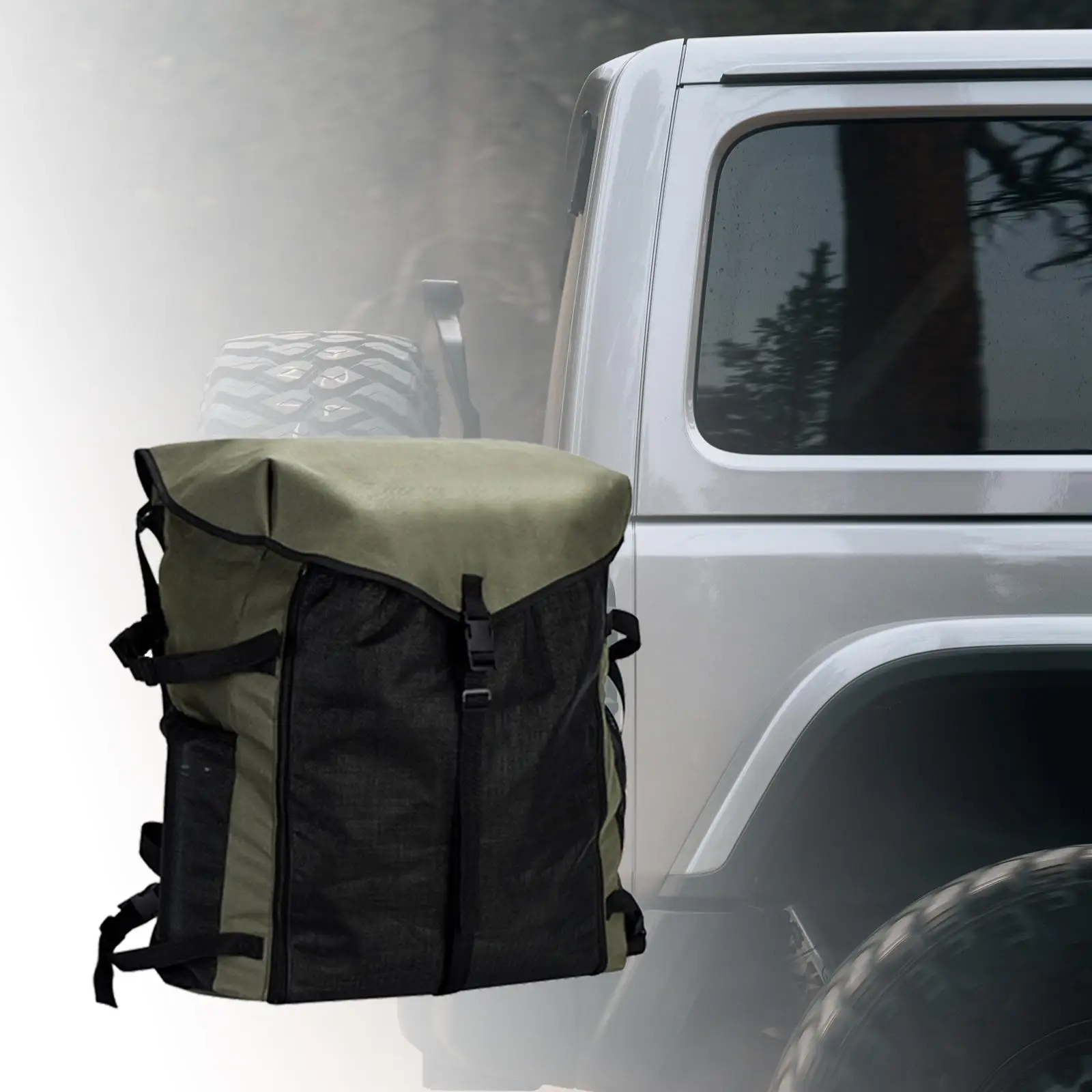 600D Oxford Spare Tire Bag Camping Gear for Trucks for SUV RV Outdoor