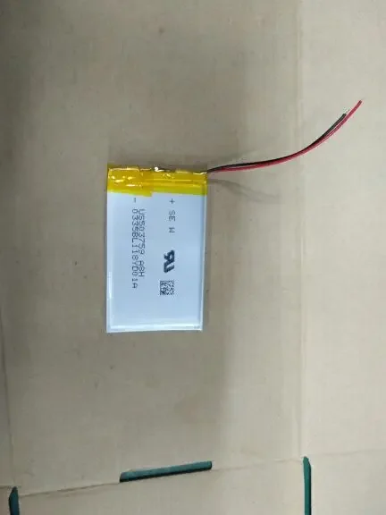 Новый горячий литий-ионный аккумулятор 3,7 В, полимерная литиевая батарея 503759   импортный аккумуляторный заряд сокровища-навигатор MP3 GPS A8H/7H