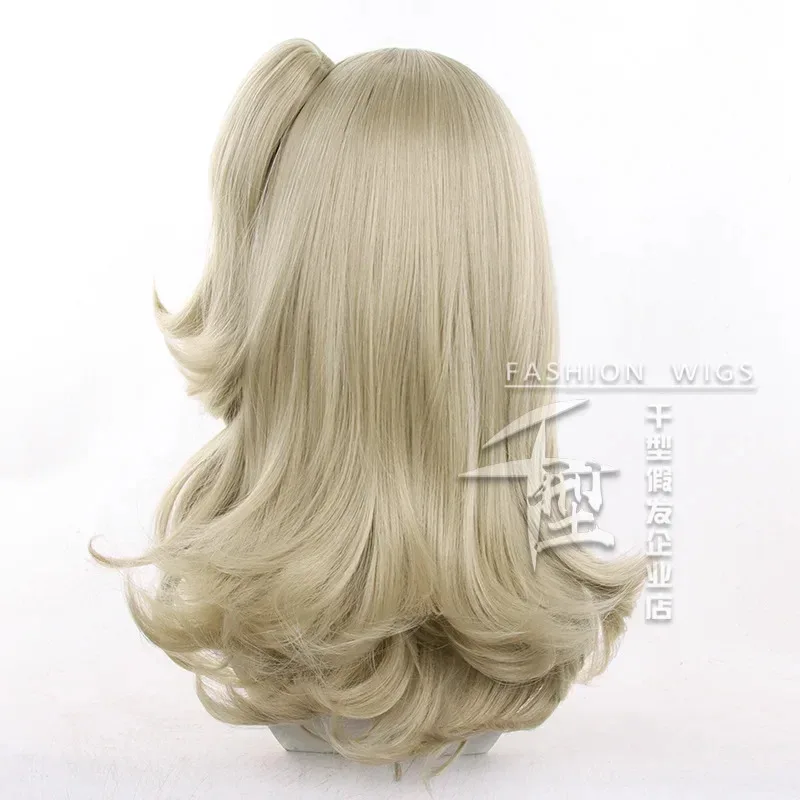 25COSGame Reverse 1999 Matilda Bouanich Cosplay Wig 60CM Grey Heat Resistant Synthetic Hair Anime Cosplay Wigs Halloween Men Wom