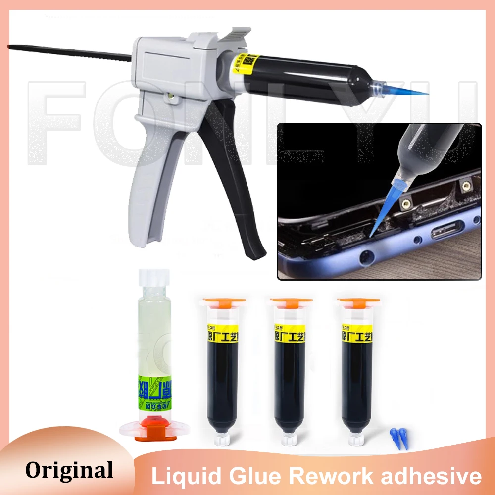 Originele Vloeibare Lijm Rework lijm Bonding voor iPhone 17 Pro Max 16 15 XR Midden Frame Beugel Scherm Achterkant Glas reparatie