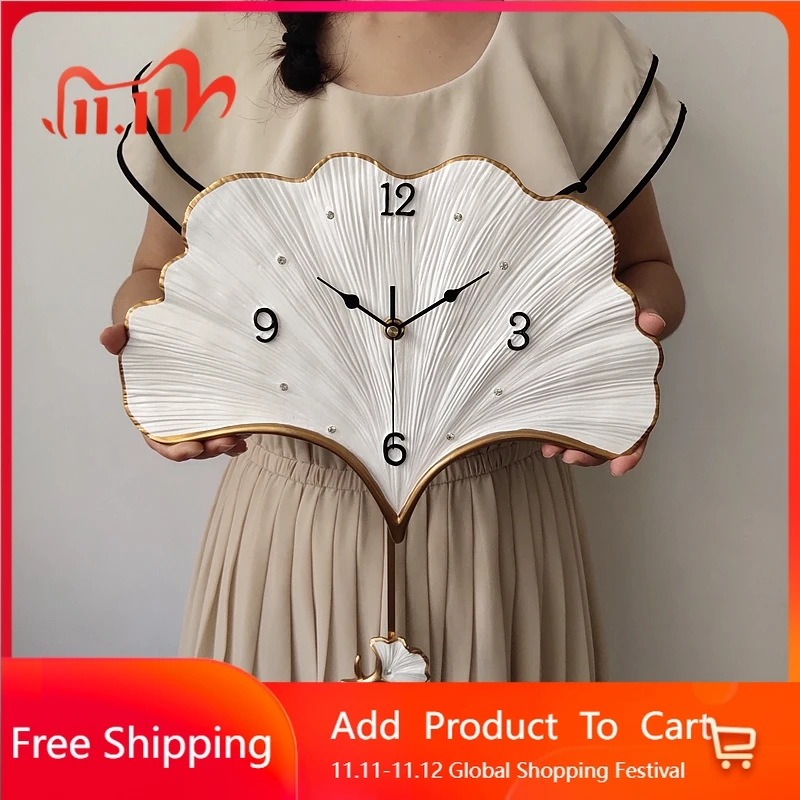 

Aesthetic Restaurant Wall Clock Digital Living Room Interior Kitchen Wall Watch Bedrooms Aesthetic Design Reloj Pared Home Decor