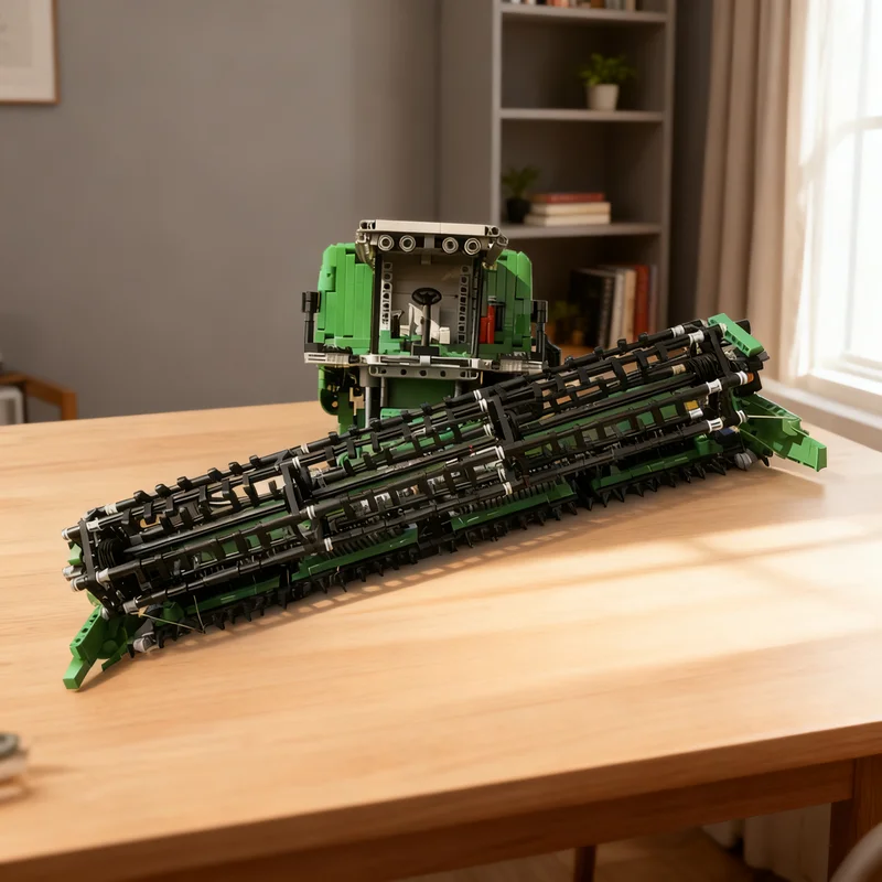 3496pcs MOC Combine Harvester Full RC Deutz-Fahr TopLiner 4080HTS Technical Model Building Blocks Christmas Gift Toys 3D Art