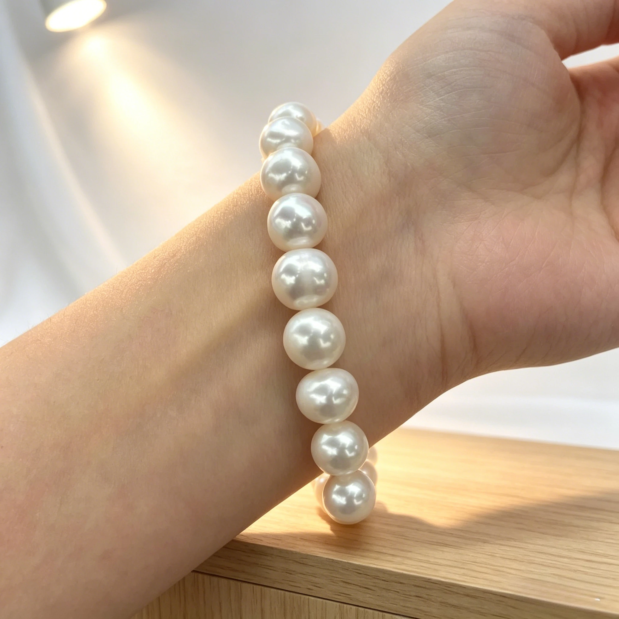 

Natural Freshwater 8-9mm Pearl Big Purple White Orange Nearround Loose Bead Jewelry Make DIY Necklace Earring Bracelet Accessory
