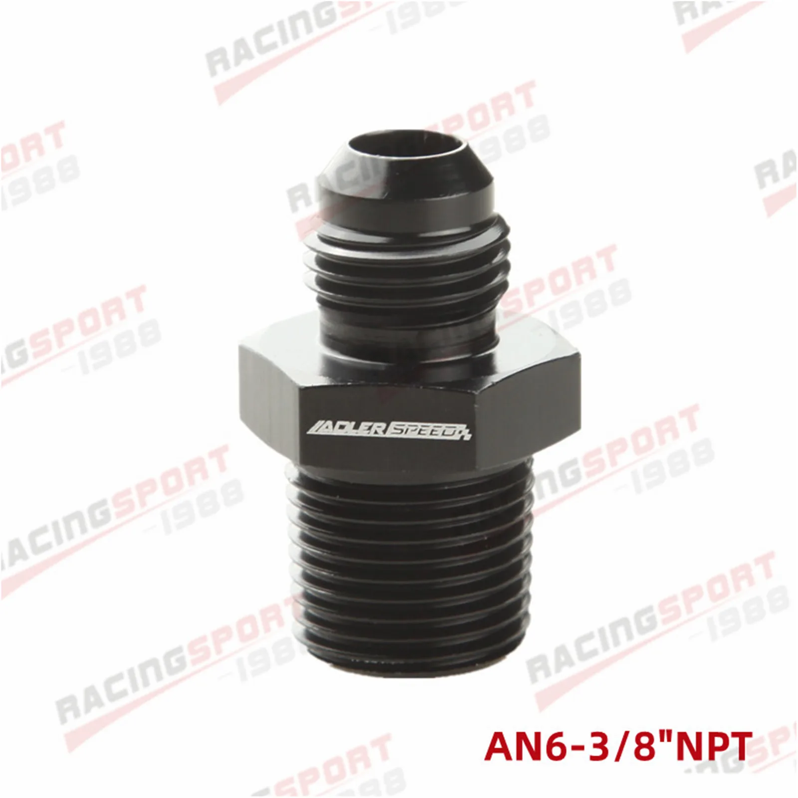 Male AN3/4/6/8/10/12 TO 1/2 NPT 1/4 NPT 1/8 NPT 3/8 NPT Straight Adapter Flare Fitting auto hose fitting Male Oil cooler fitting