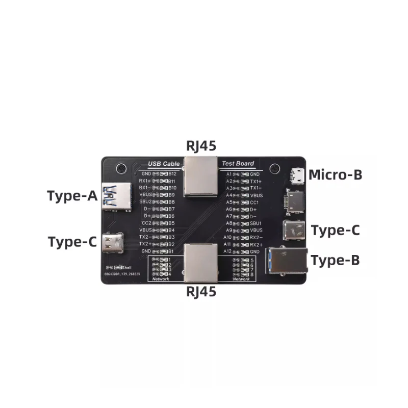 Multi functional data cable tester module USB 3.0 data cable detection module cable abnormality testing fast detection module ﻿