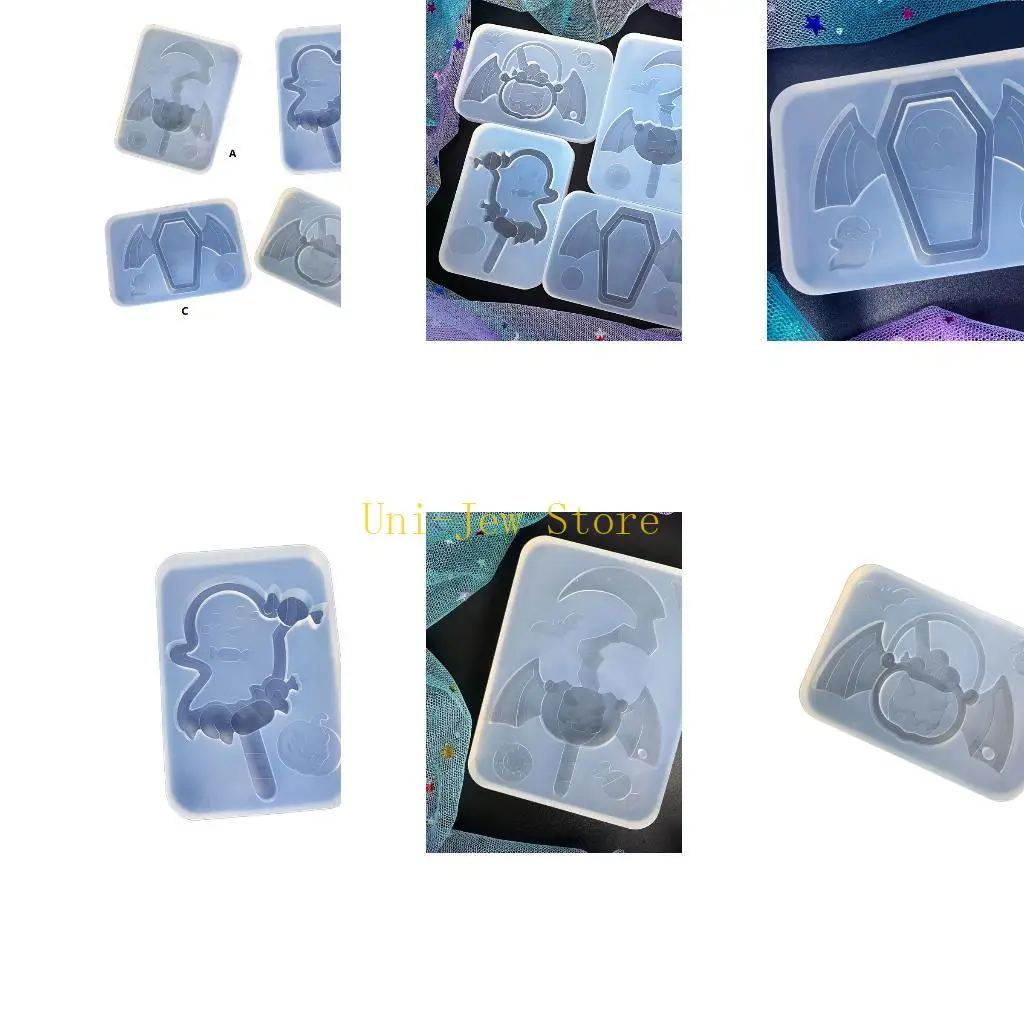 40 جيجابايت هالوين موضوع قوالب السيليكون راتنجات المجوهرات القالب لصنع المجوهرات راتنج الايبوكسي ومشروع المنزل ديكور المنزل #1