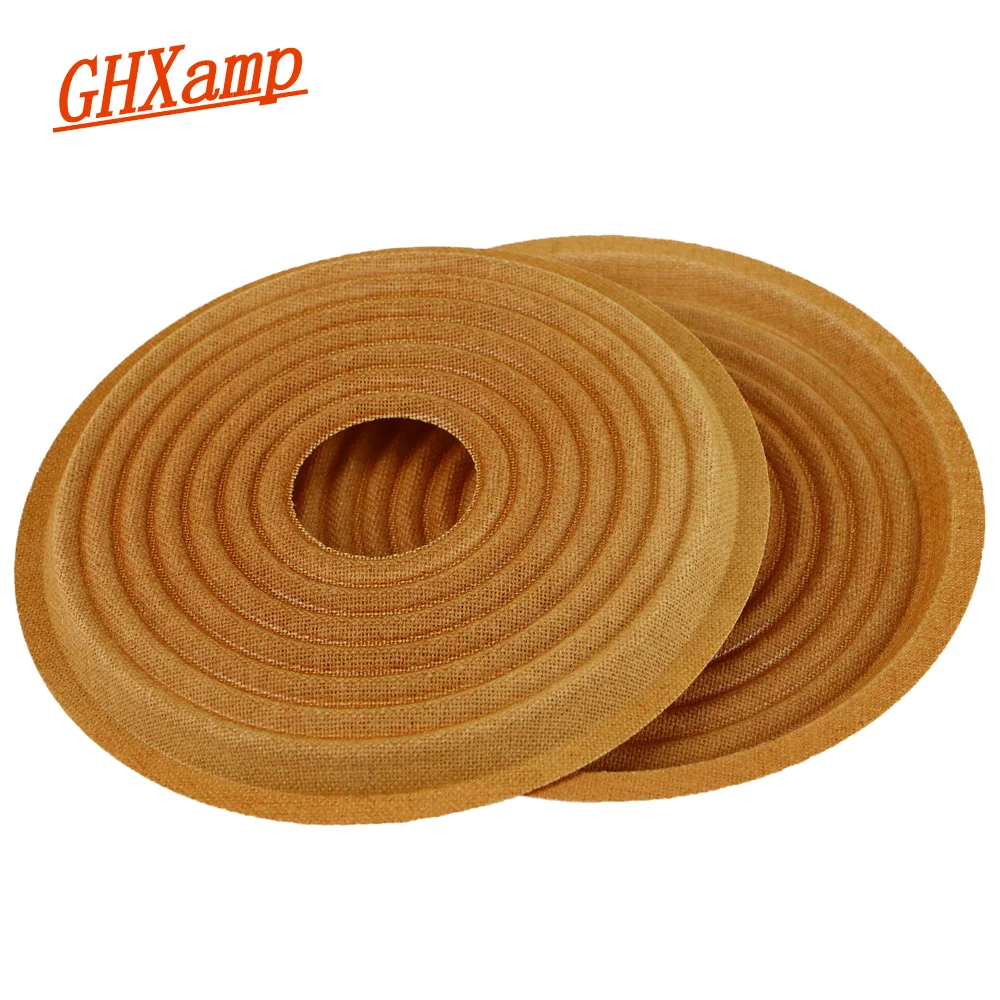 Ghxamp 145MM Woofer Speaker Spider Spring Pad Cloth Bullet Wave Shrapnel para Reparo de Subwoofers de 10 a 15 Polegadas - 2 Peças