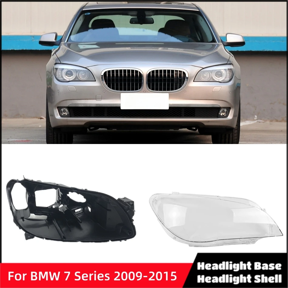 For BMW 7 Series 2009 2010 2011 2012 2013 2014 2015 F02 Car Accsesories Base Head Lamp Shell Headlamp House Glass Lamp Shell