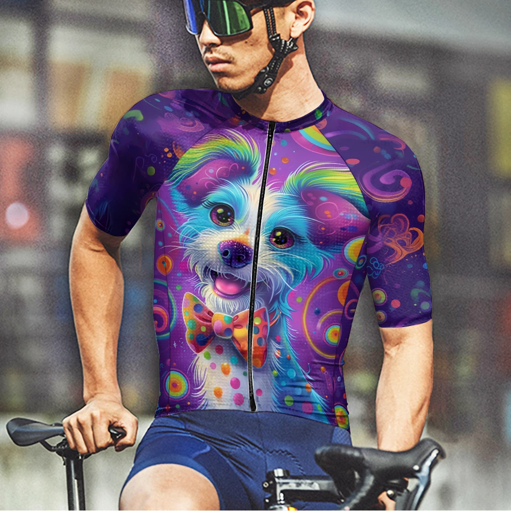 

Велосипедная одежда, мужские велосипедные футболки, топы, летние гоночные футболки с коротким рукавом для горного велосипеда, быстросохнущая дышащая одежда