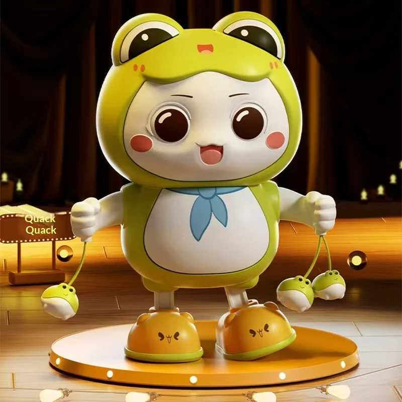 

Multifunctional Sound & Light Frog Robot, Early Educational Fun Electric Toy