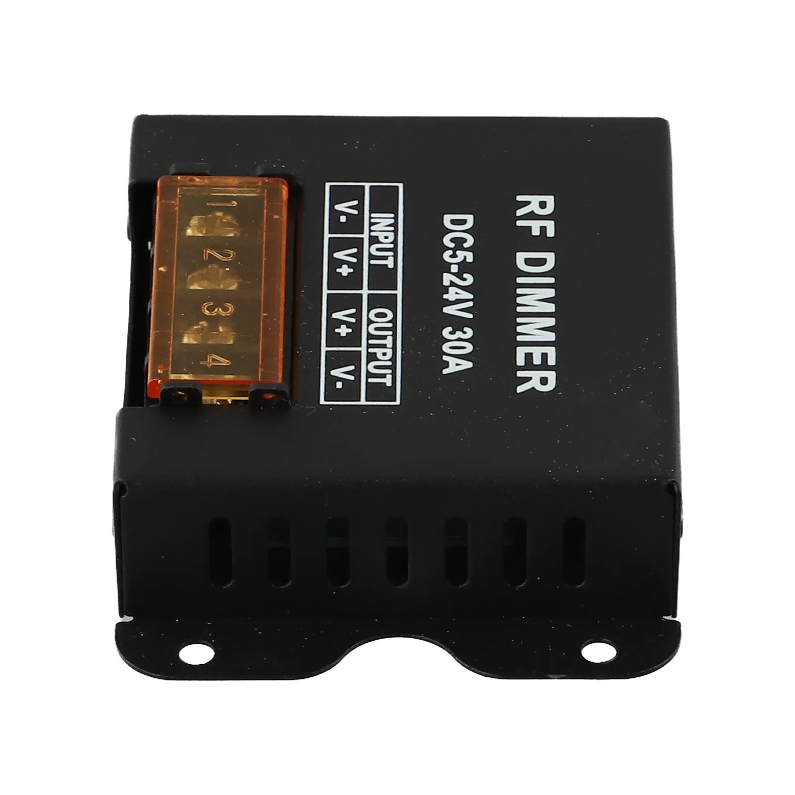 

Wireless RF Remote Control LED Dimmer for DC 12V 24V Applications Smooth Brightness Adjustment from 0% to 100%