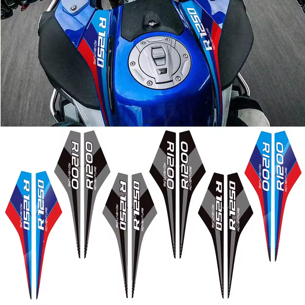 Para BMW Motorrad R1200GS R1250GS Adventure 2014-2018 pegatina tipo almohadilla de tanque de combustible para motocicleta