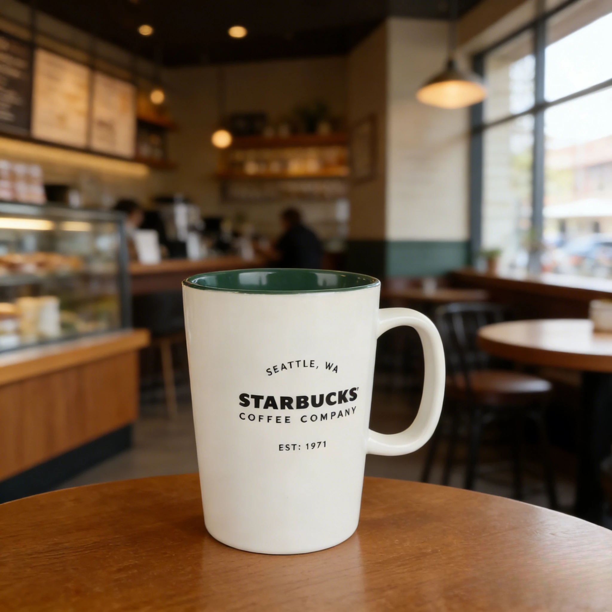 

Starbucks 355ml High-End Ceramic Mug Classic Heritage Design Home Office Cup