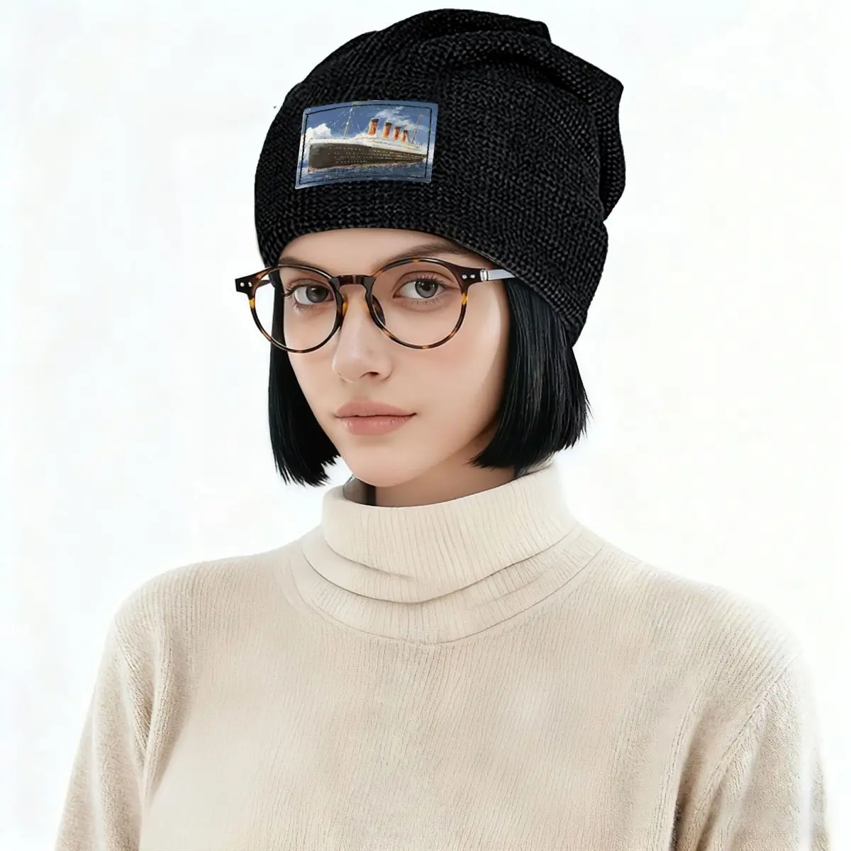 The Most Popular Ship Of All Times, Titanic. Warm Fleece-Lined Cap Hip Hop Bonnet Hat Autumn Winter Outdoor Beanies Hats