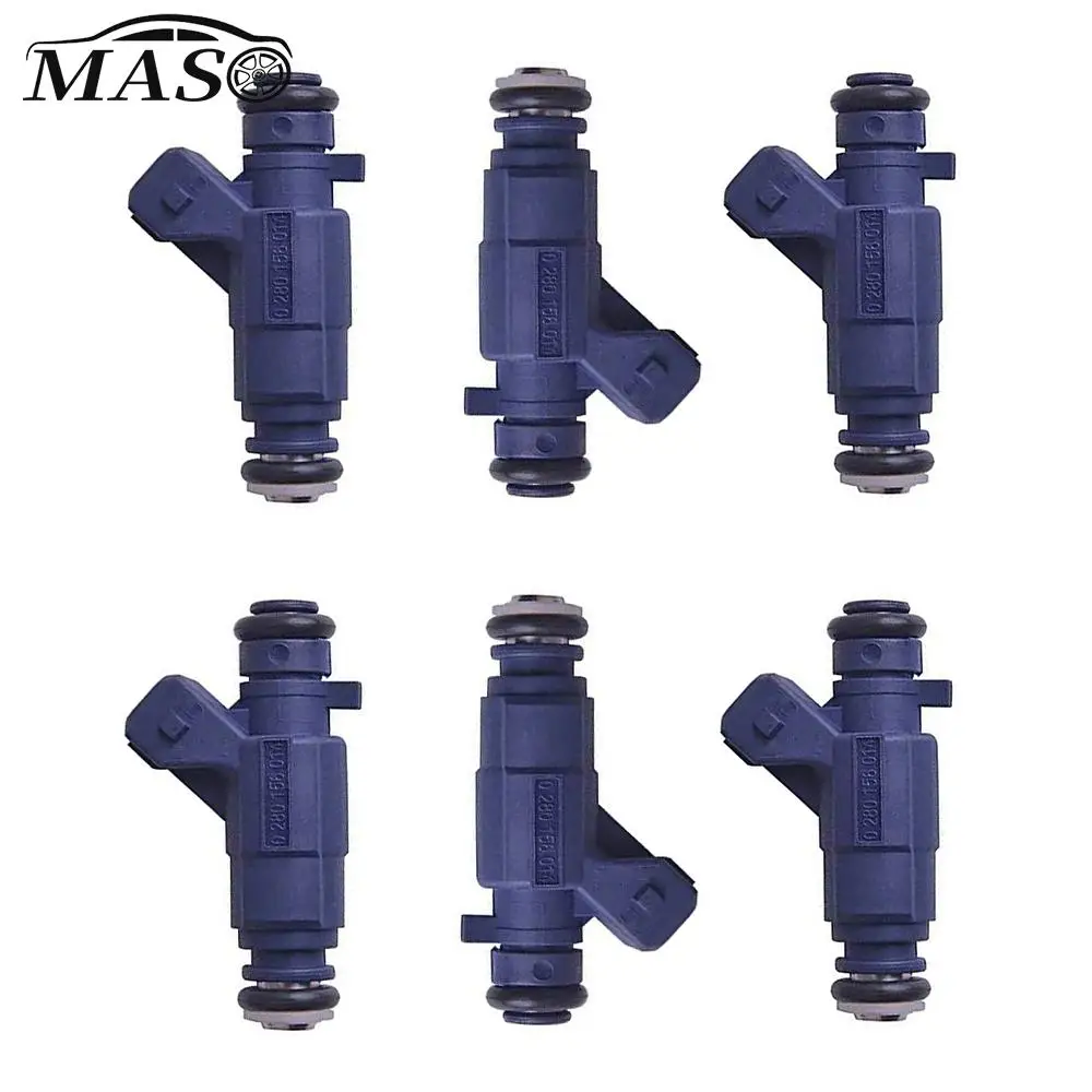 6pcs Car Fuel Injectors Nozzle Auto Engine Parts 0280156014 Fit for Mercedes-Benz and Chrysler Crossfire Fuel Injector Nozzles