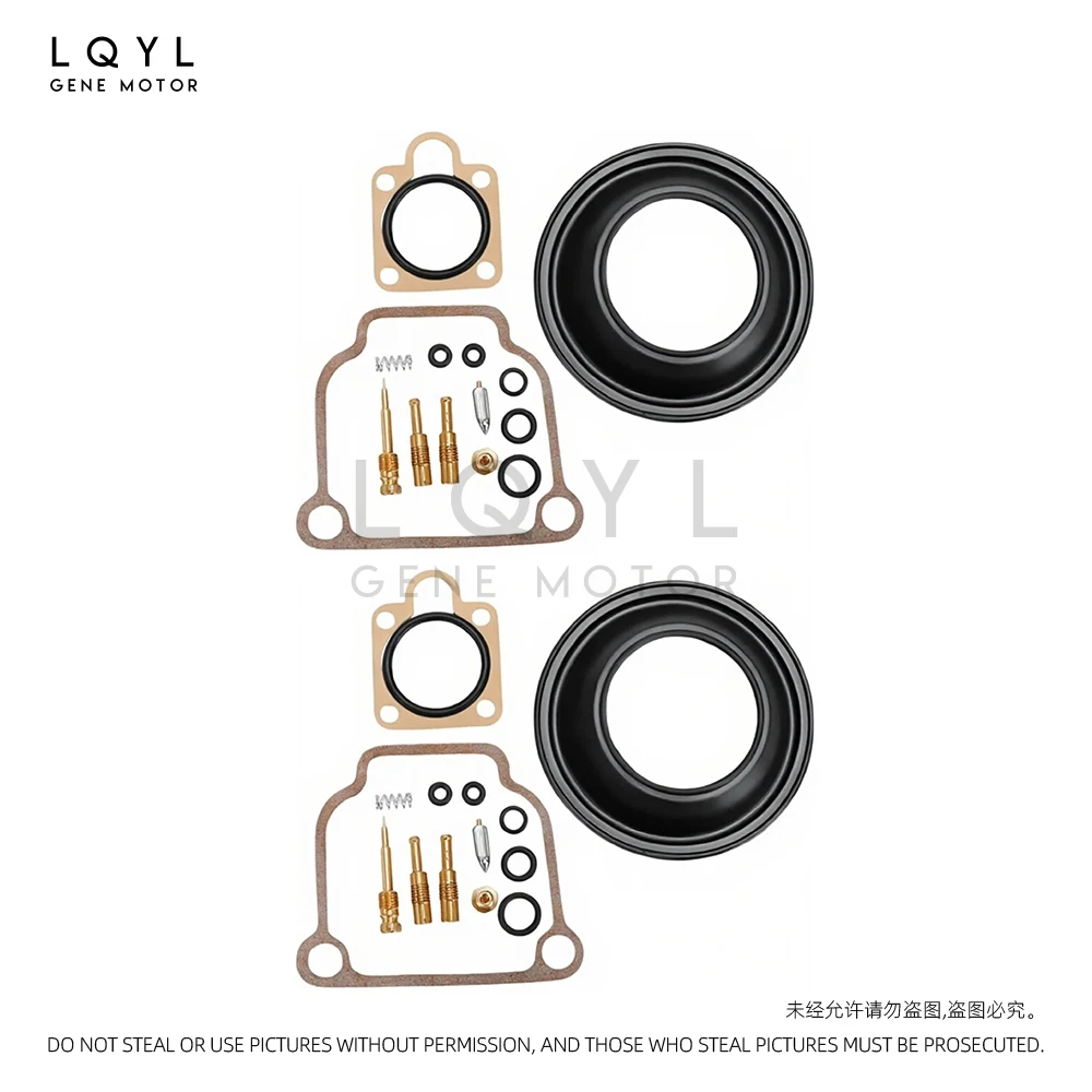 Kit de reparación de carburador para motocicleta, kit de reconstrucción de diafragma y junta de sellado para carburador BMW BING CV 32mm R45 R65 R75 R80 R90 R100 R 45