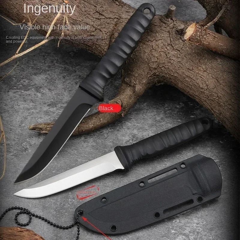 new Outdoor survival portable knife, sharp and high-hardness tactical self-defense knife