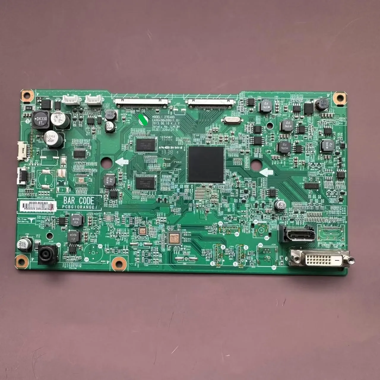 

BFP100-27 MAIN board 27EA83 Driver board EAX64984006 LM13H FOR LM270WQ1