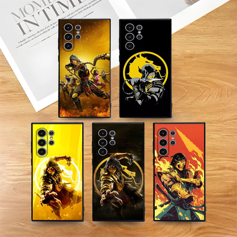 Mortal Kombat Phone Case For Samsung S series s21 s22 s23 s24 s25 FE Plus Ultra TPU Soft to Skin-friendly case