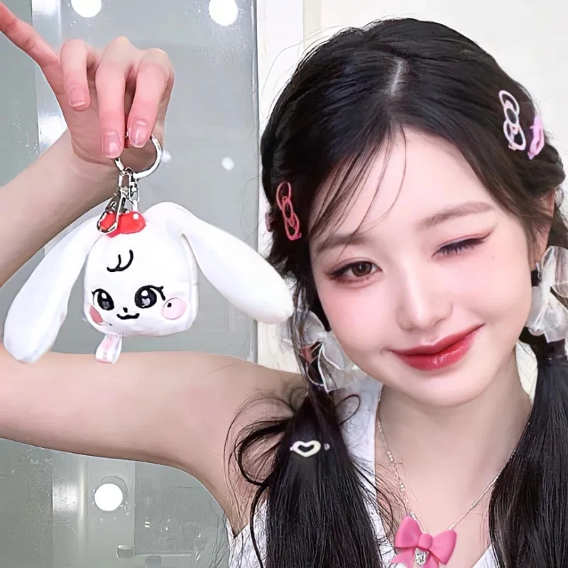 Ive Minive-Llavero de peluche Ive CHERRY, LIZ GANGANJI, DAL-E, Rei NAORI, Minive, Kpop, juguete de empuje, colgante, llavero, anillo, CHEEZ, ERANG-E