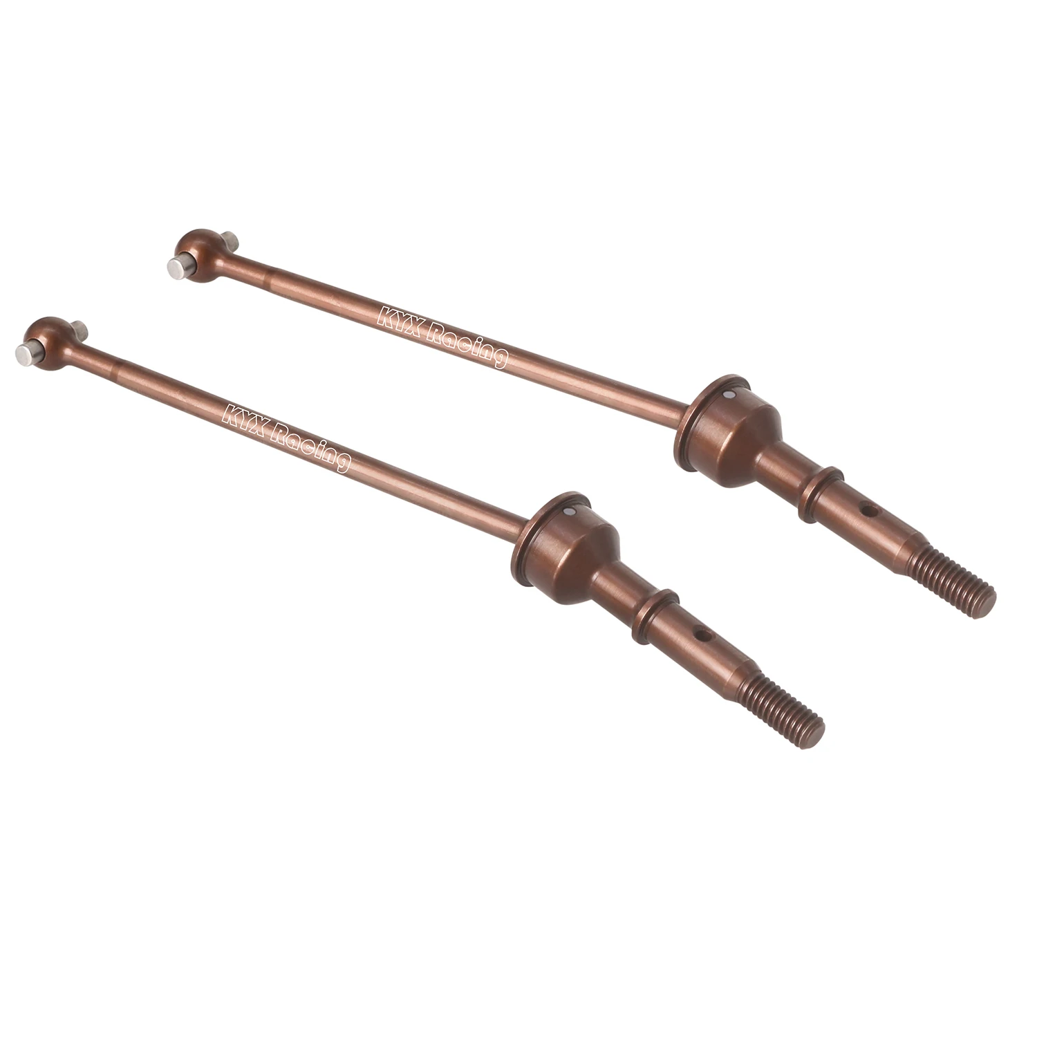 

KYX Racing Жесткая сталь Универсальный задний мост CVD Приводной вал Обновление деталей Аксессуары для 1/10 RC Гусеничный автомобиль Losi 22S Sprint