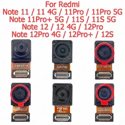 Front Camera For Xiaomi Redmi Note 11 Pro 4G 11S 5G 12S 12 Pro+ Plus Frontal Selfie Camera Module