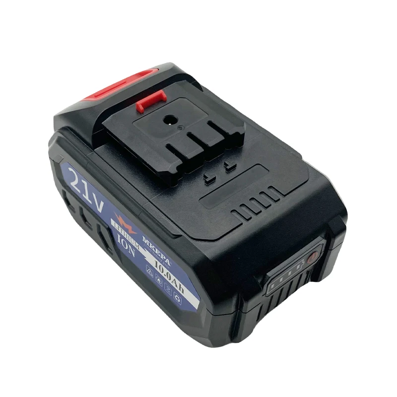 21V/18V 10Ah high power 21700 5C power battery, for electric drills, electric saws, water guns, electric hammers, with 100A BMS