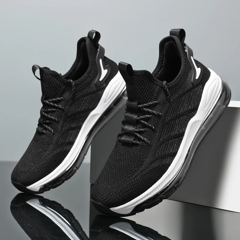 Air Cushion Running Shoes Men Sports Jogging Shoes Brand Designer Sneakers Men Oversize Comfort Gym Training Shoes Male Footwear
