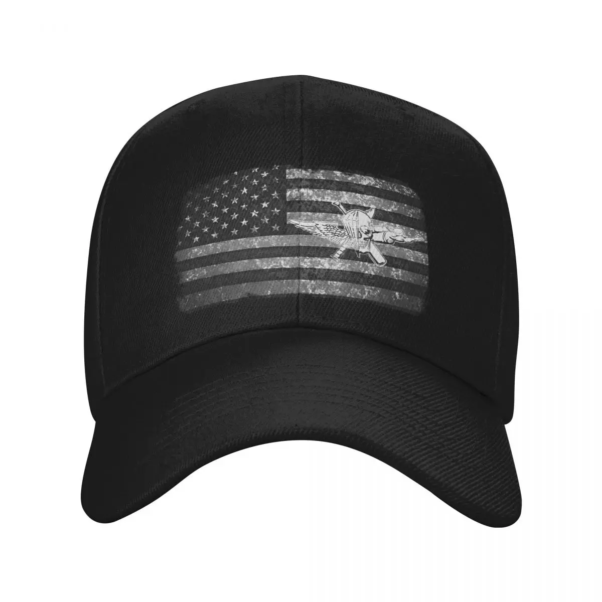 

Recon Jack on Faded American Flag Baseball Cap hats for men fashionable sun hat Men's Baseball Women's