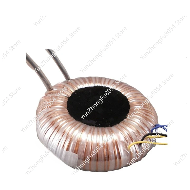 

100W Flat Copper Wire O-type Transformer Double 17v Single 9v Fever Audio Transformer LP Series Power Transformer