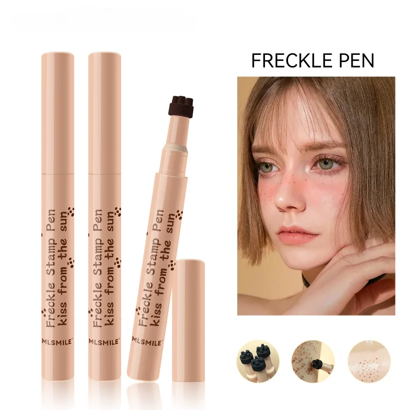 Freckle Pen Waterproof Natural Simulation Fake Spot Makeup Tool Lasting Waterproof Face Dot Spot Pen Eyeliner Durable Cosmetics