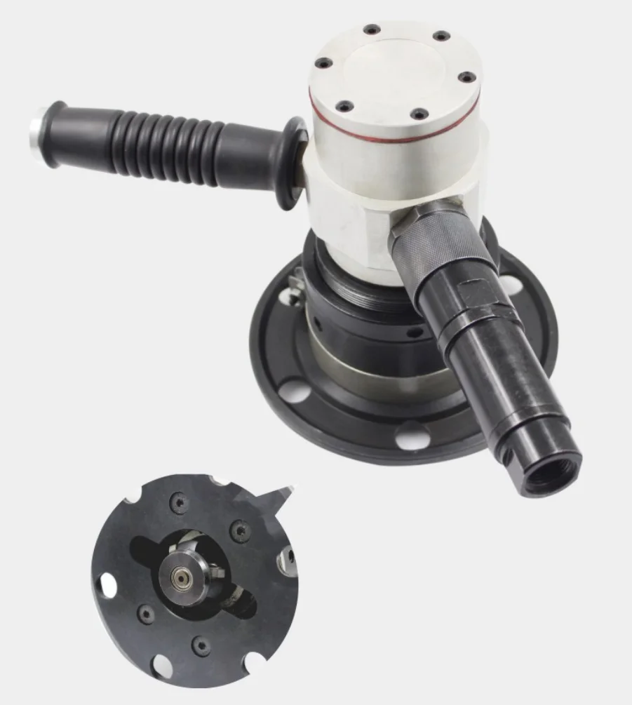 PB-R3 Portable Hand-held Pneumatic Steel Plate Edge Chamfering Machine for Plate Thickness More Than 9mm