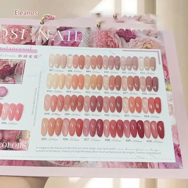 Lemcco 30 Farben Gel Natural Nude Nagellack Set Gelpoliermittel Set Easy Soak Off 15 ml Gelpoliermittel Nagelset Nagelstudio Beruf