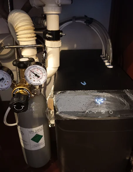 3L Electric Undersink Instant Hot Water Boiler Machine With Touch Faucet for Household