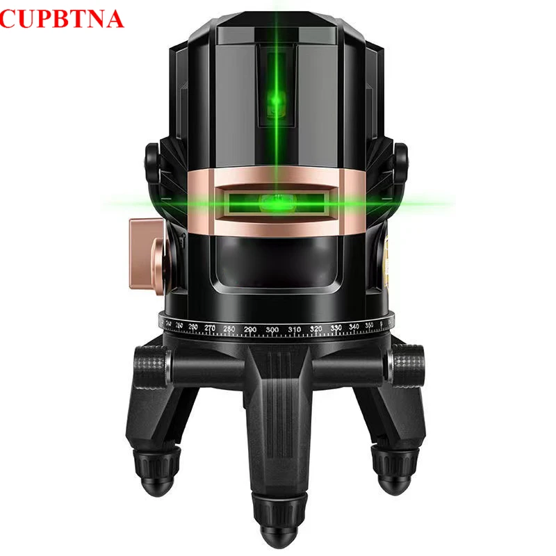 Auto-nivelamento Super Horizontal e Vertical Cross Line Ferramentas de Medição Controle Remoto 4d Blue Light Level Alta Qualidade Line
