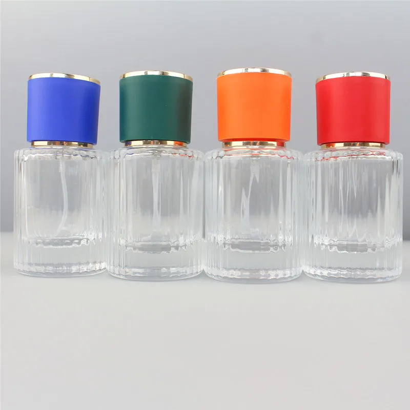 

30ml Clear Perfume Bottle Glass Spray Bottle Mini Empty Beauty Cosmetic Containers Portable Refillable Travel Spray Atomizer