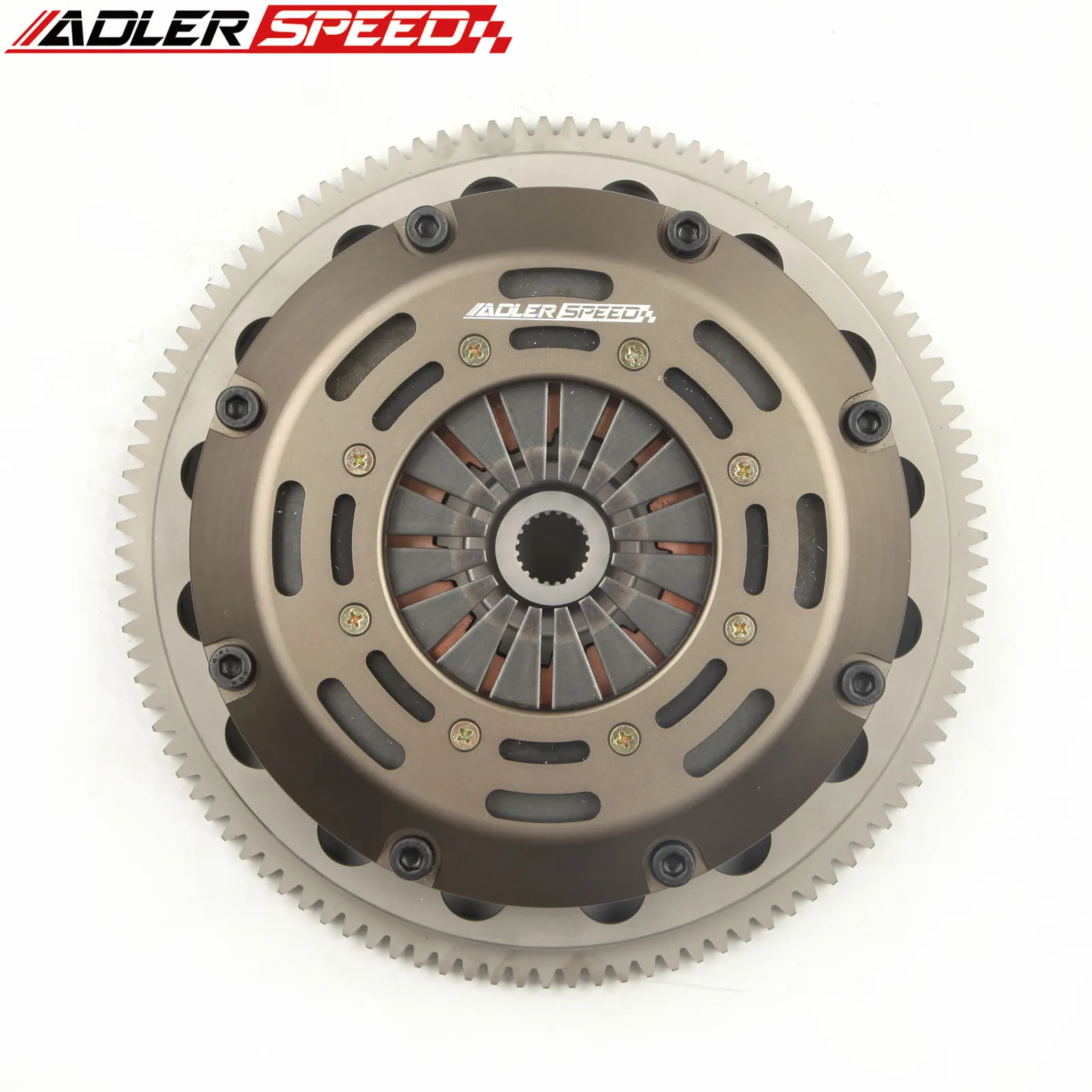 ADLERSPEED Race Clutch Triple Disc Kit For Geo Tracker Asuna Sunrunner Pontiac Suzuki Sidekick X-90 1.6L 89-98 Medium Weight