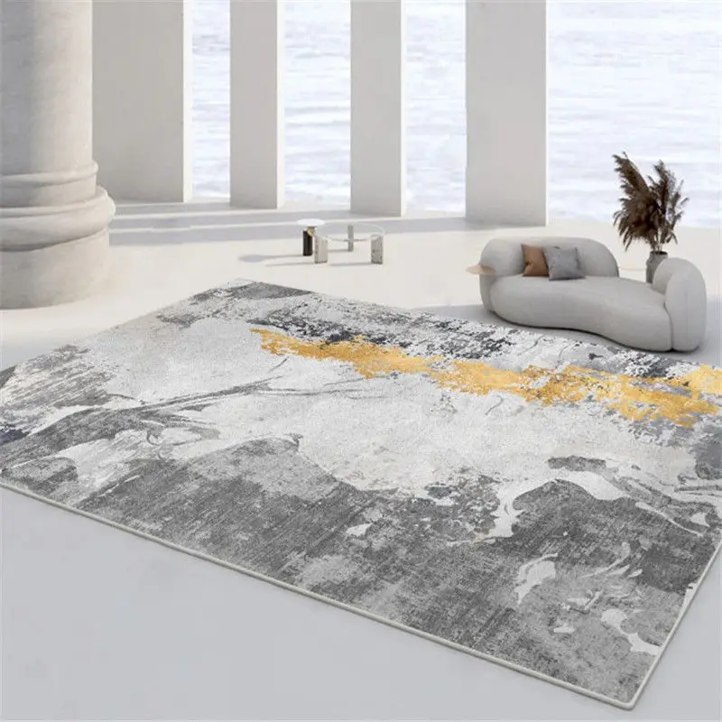 

Nordic High-end Carpets for Living Room Modern Simple Home Sofa Coffee Table Rug Washable Lounge Carpet Kids Bedroom Bedside Rug