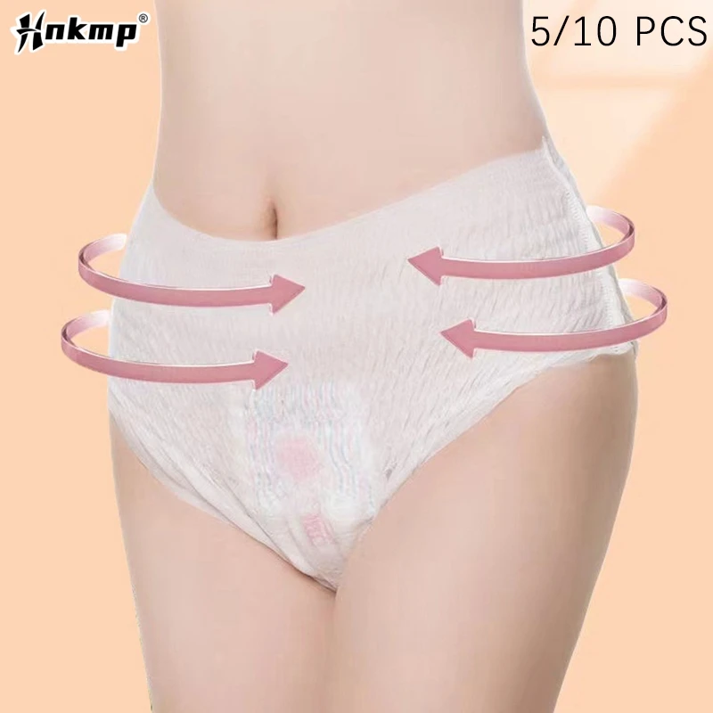 5/10Pcs Disposable Postpartum Pants Light Thin Breathable Maternity Underwear Recommended For Caesarean Mothers 80-140KG