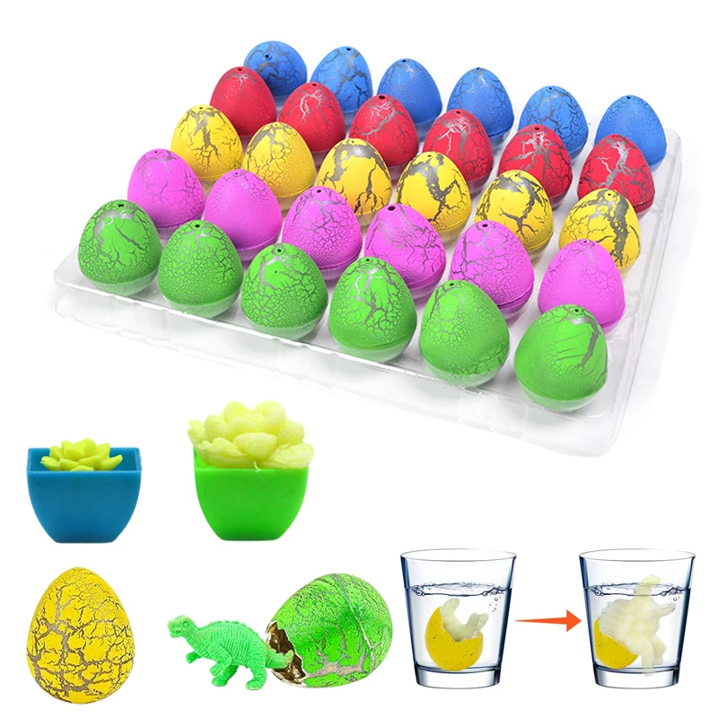 10/20 قطعة بيض ديناصور تفقيس صغير عصاري لطيف مهرجان هدايا الحفلات للأطفال إيفا امتصاص الماء رواية هدية TMZ