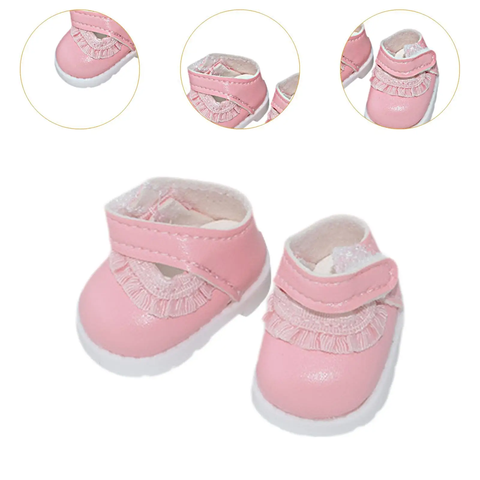 17 cm miniatuur pop schoenen, pop accessoires, handgemaakt, comfortabele meisje pop outfits DIY pop speelgoed voor kleine meisjes cadeau kinderen speelgoed