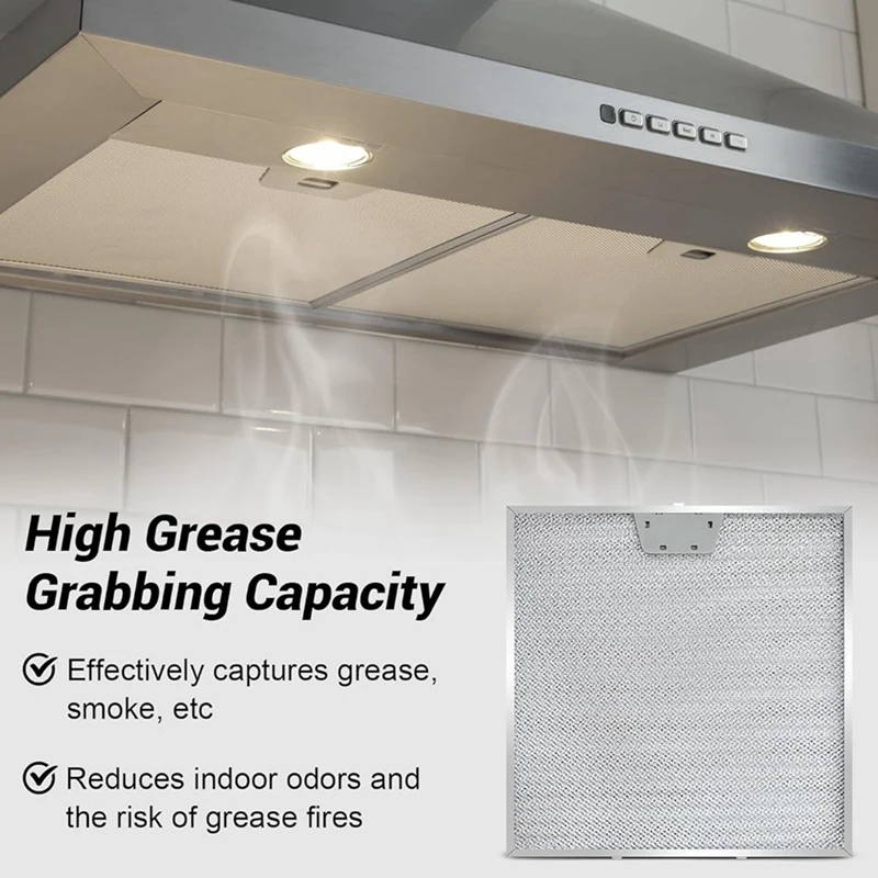AB15-WB02X24872 Filtro antigrasso per cappa da cucina JVW5301BJTS JVW5301EJES JVW5301FJDS JVW5301SJSS JVW5301SJ1SS
