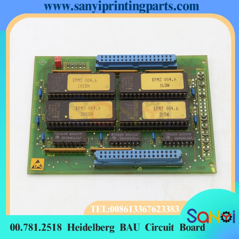 90% Original New 00.781.2518 Heidelberg BAU Circuit Board For Printing Machine Parts