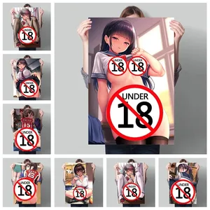 헨타이 애니메이 8 최고의 판매 알몸 애니메이션 포스터 - №3